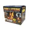 Fire Liters Wood Fiber Firestarter Log 12 min 192 pk (Pack of 4)