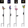 Meadow Creek Assorted Glass 31 in. H Bird Solar Garden Stake (Pack of 8).