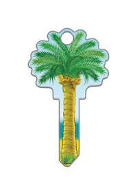 Lucky Line Key Shapes Palm Tree House Key Blank SC1 Double sided For Schlage (Pack of 5)