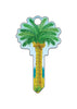 Lucky Line Key Shapes Palm Tree House Key Blank SC1 Double sided For Schlage (Pack of 5)