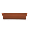 Bloem 5.75 in. H X 30 in. W X 7.5 in. D Plastic Dura Cotta Window Box Terracotta