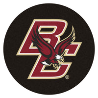 Boston College Hockey Puck Rug - 27in. Diameter