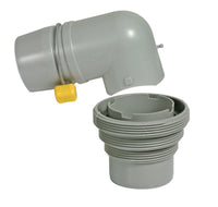 Camco 39144 Easy Slip Sewer Elbow & 4-In-1 Adapter