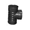 Advance Drainage Systems 4 in. Snap X 4 in. D Snap Polyethylene Tee 1 pk