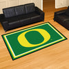 University of Oregon 5ft. x 8 ft. Plush Area Rug