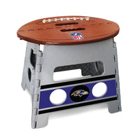 NFL - Baltimore Ravens Folding Step Stool - 13in. Rise