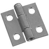 National Hardware 1 in. L Zinc-Plated Narrow Hinge 2 pk