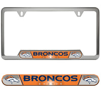 NFL - Denver Broncos Embossed License Plate Frame