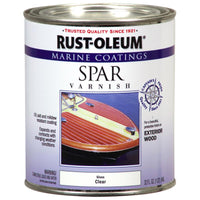 Rust-Oleum Gloss Clear Oil-Modified Urethane Marine Spar Varnish 1 qt.