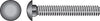 Hillman 1/4 in. X 6 in. L Zinc-Plated Steel Carriage Bolt 100 pk