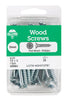 Hillman No. 12 x 3 in. L Phillips Zinc-Plated Wood Screws 25 pk (Pack of 5)