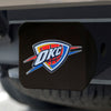 NBA - Oklahoma City Thunder Black Metal Hitch Cover - 3D Color Emblem