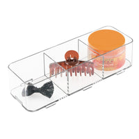 iDesign Clarity 3 in. H X 4 in. W X 12 in. D Plastic Drawer Organizer