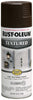 Rust-Oleum Stops Rust Textured Dark Brown Spray Paint 12 oz. (Pack of 6)