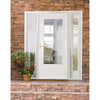 Larson Screen Away 81 in. H X 36 in. W Vinyl/Wood White Mid-View Reversible Storm Door