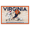 University of Virginia Ticket Stub Rug - 19in. X 30in.