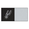 NBA - San Antonio Spurs Team Carpet Tiles - 45 Sq Ft.