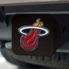 NBA - Miami Heat Black Metal Hitch Cover - 3D Color Emblem