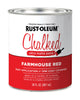 Rust-Oleum Chalked Ultra Matte Farmhouse Red Water-Based Chalk Paint 30 oz. (Pack of 2)