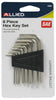 Allied SAE Hex Key Set 8 pc