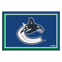 NHL - Vancouver Canucks 5ft. x 8 ft. Plush Area Rug