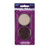 Magic Sliders Plastic Protective Pads Brown Round 1-5/8 in. W X 1-5/8 in. L (Pack of 6)