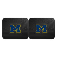 University of Michigan Back Seat Car Mats - 2 Piece Set