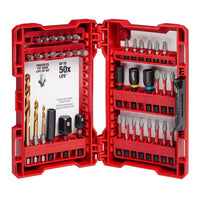 Milwaukee Shockwave Assorted Screwdriver Bit Set Steel 40 pc