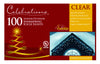 Celebrations Incandescent Clear 100 ct Icicle Christmas Lights 5.5 ft.