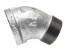 Bk Products 1/2 In. Fpt  X 1/2 In. Dia. Mpt Galvanized Malleable Iron Street Elbow