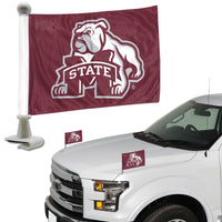 Mississippi State University Ambassador Car Flags - 2 Pack