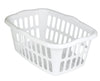 Sterilite White Plastic Laundry Basket (Pack of 12)