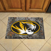 University of Missouri Camo Rubber Scraper Door Mat