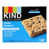 Kind Bar - Granola - Healthy Grains - Vanilla Blueberry - 1.2 oz - 5 Count - Case of 8