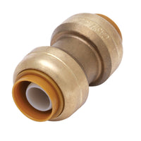 SharkBite 1 in. Push X 1 in. D Push Brass Coupling