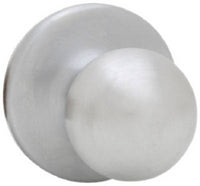 Kwikset  Polo  Satin Nickel  Steel  Passage Door Knob  3  Right or Left Handed