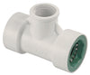 Orbit Pvc-Lock 3/4 In. Push  X 1/2 In. Dia. Fpt Plastic Tee Connector