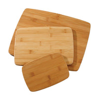 Farberware 14 in. L X 11 in. W X 0.25 in. Bamboo Cutting Board Set