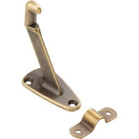 V112 Handrail Bracket - Antique Brass