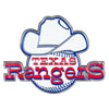 MLB - Texas Rangers Retro Heavy Duty Aluminum Color Emblem