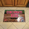 MLB - Cincinnati Reds Rubber Scraper Door Mat