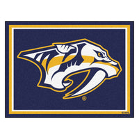 NHL - Nashville Predators 8ft. x 10 ft. Plush Area Rug