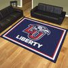 Liberty University 8ft. x 10 ft. Plush Area Rug