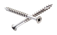 Simpson Strong-Tie No. 10 X 3 in. L Square Stainless Steel Wood Screws 68 pk