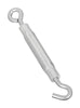 Stanley Hardware N221-846 3/16" x 5-1/2" Zinc Plated Hook To Eye Turnbuckle (Pack of 10) - Deal of The Week