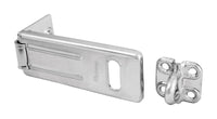 Master Lock Zinc-Plated Hardened Steel 3-1/2 in. L Hasp 1 pk