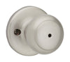 Kwikset Cove Satin Nickel Privacy Knob Right or Left Handed