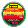 Scotch 3/4 in. W x 66 ft. L Green Vinyl Electrical Tape