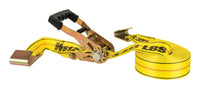 Keeper 2 in. W x 27 ft. L Yellow Cargo Strap 10000 lb. 1 pk