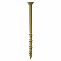 Grip-Rite PrimeGuard Plus Tan Steel Bugle Head Exterior Deck Screw #9 x 3 L in.